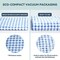 12 Packs Kitchen Dishcloths 12x12 Inches 100% Cotton Kitchen Dish Cloths for Washing Dishes Scrubbing Wash Cloths Dish Towels Sets (Mix Color)